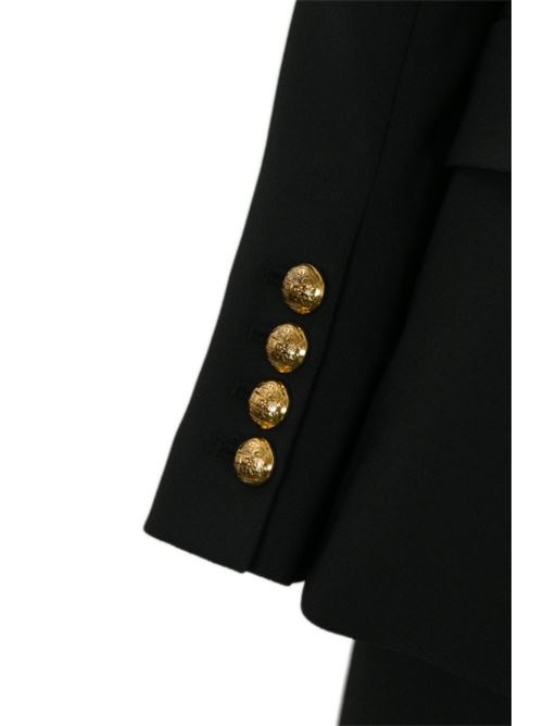 SINGLE-BREASTED SUIT WITH GOLD BUTTONS ELISABETTA FRANCHI | TP00151E2110 nero